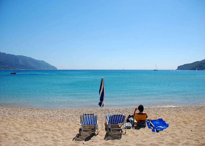agiosgeorgios beach agiosgeorgiospagi bliss