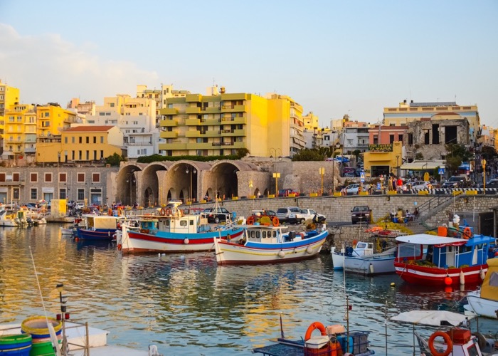 heraklion port Sergey Lyashenko shutterstock