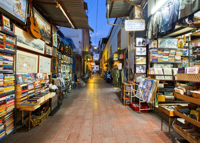 monastiraki flea market By Milan Gonda shutterstock