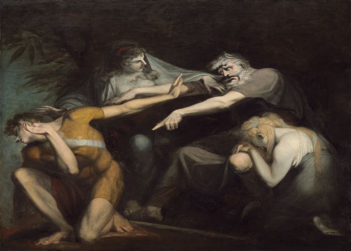 oedipus painting by Henry Fuseli Everett Art Shutterstock