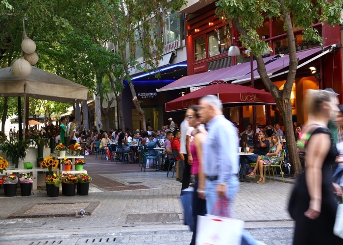 A view from the streets of Athens Yasemin Olgunoz Berber Shutterstock