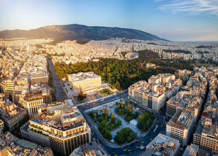 Athens city center