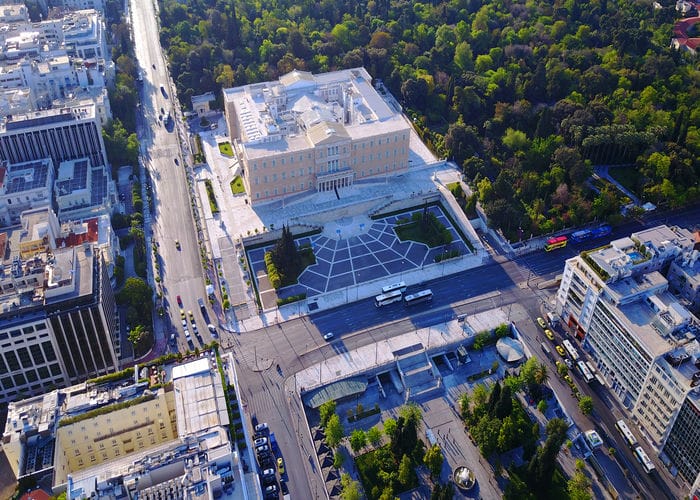 Syntagma from above