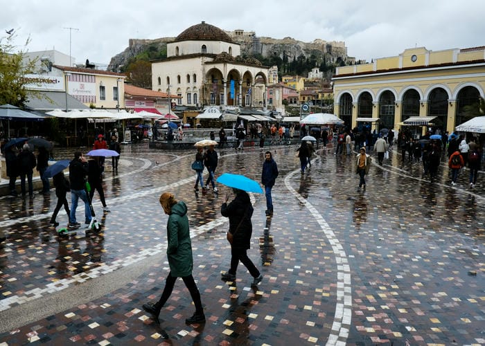 monastiraki in winter