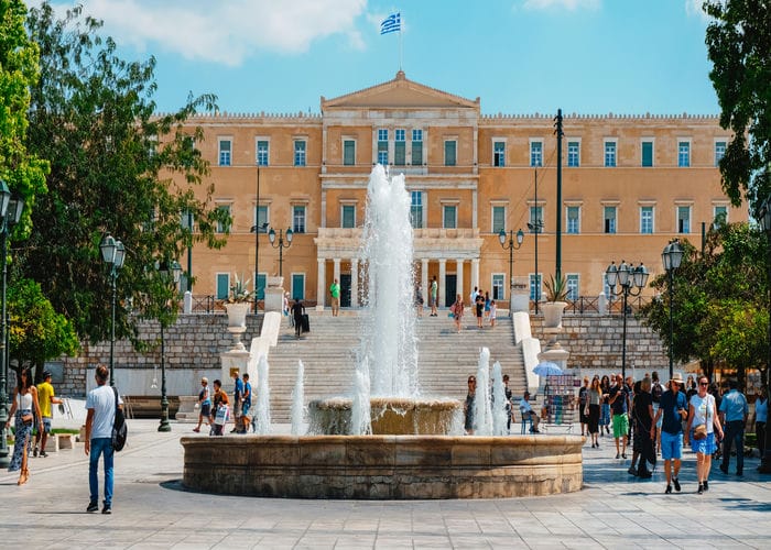 syntagma square fountain nito shutterstock editorial