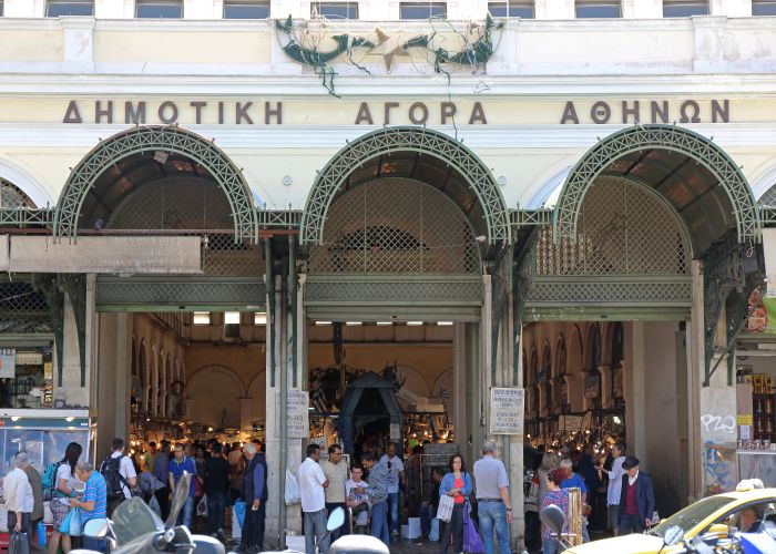athens market Baloncici shutterstock