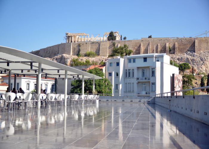 Acropolis museum cafe