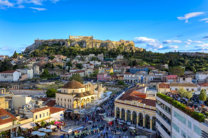athens amazing with acropolis