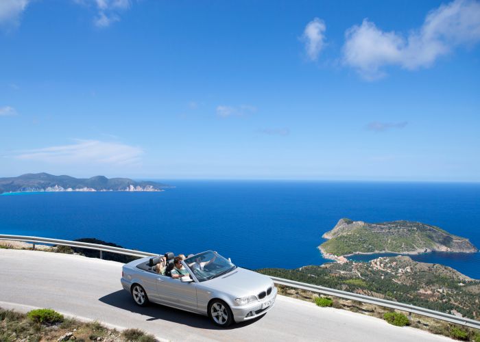 car in greece