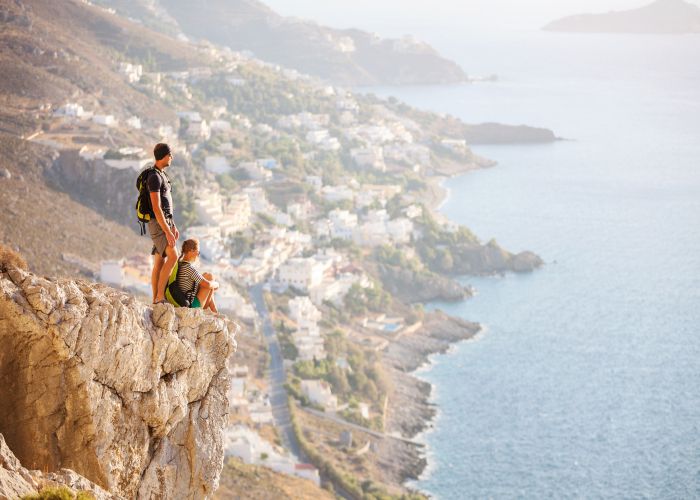 hiking in Greece