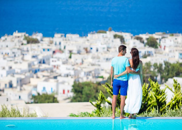 Mykonos in August