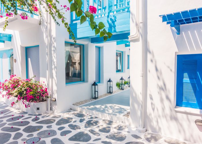 Santorini in August