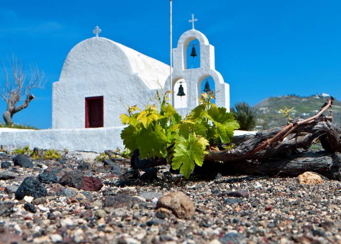 Santorini in December