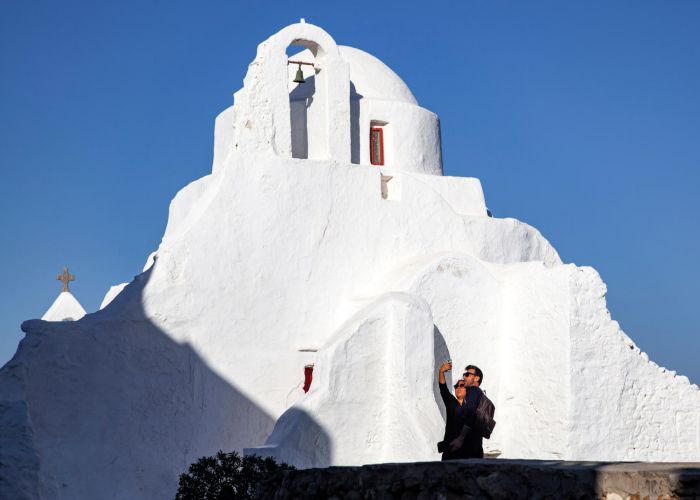 Mykonos in January