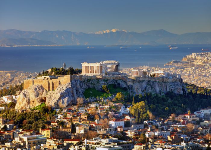 Athens in September Acropolis hill
