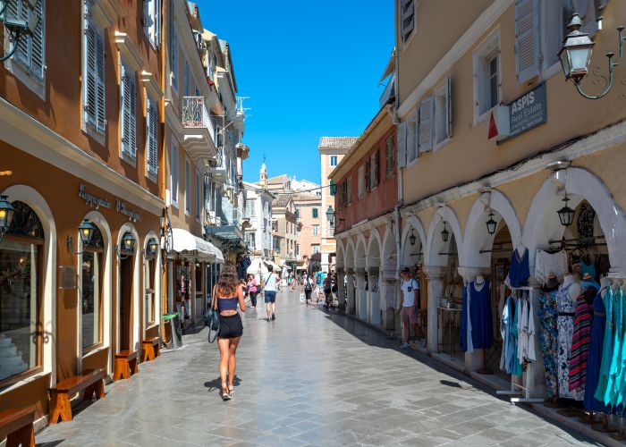 corfu old town