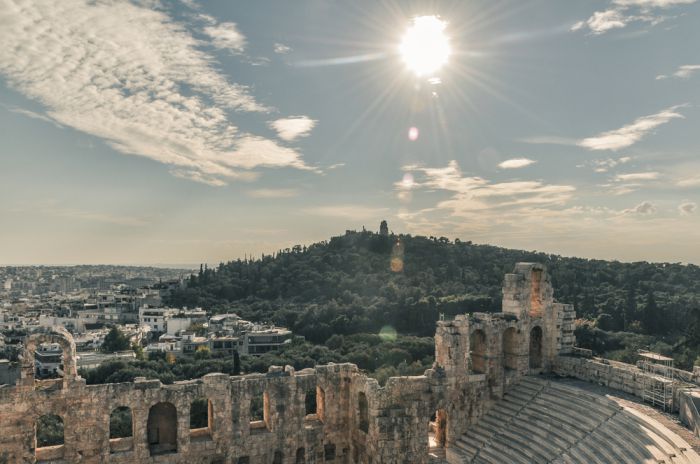 athens pnyx hill Athenajos shutterstock