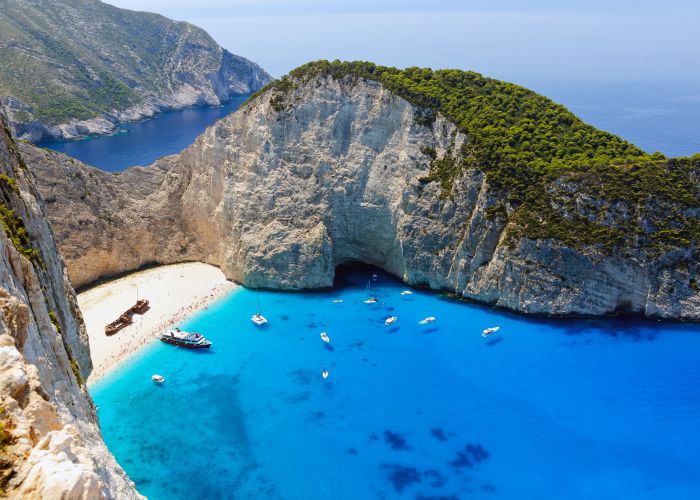 shipwreck bay zakynthos Michail Makarov shutterstock