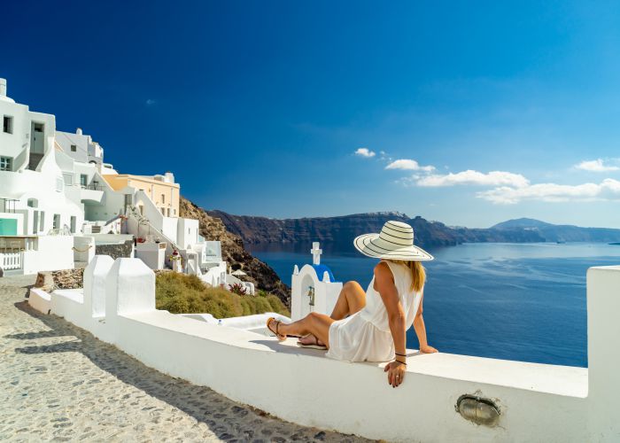 santorini landscape