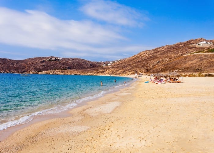 Elia beach mykonos