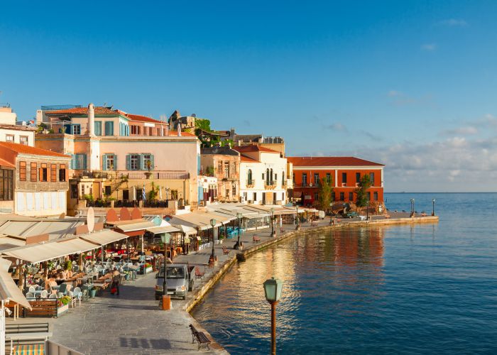 Harbor of Chania Crete