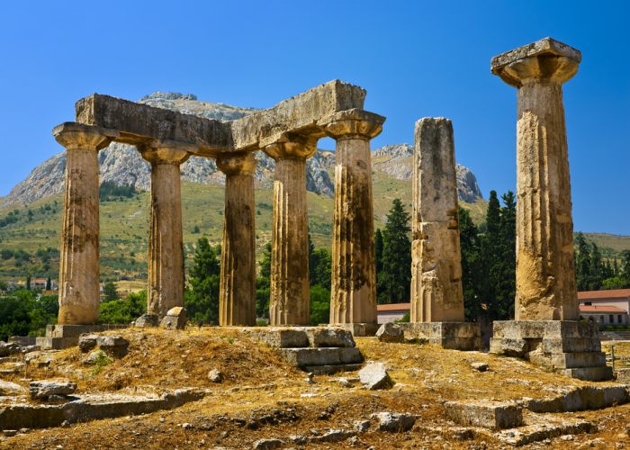 ancient corinth temple of apollo