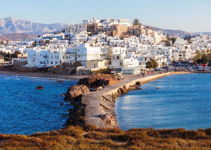 naxos island panoramic