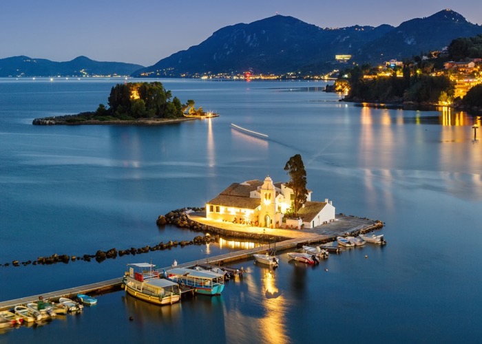 corfu by night Markus Mainka shutterstock