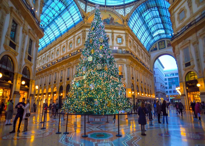 christmas italy piazza duomo
