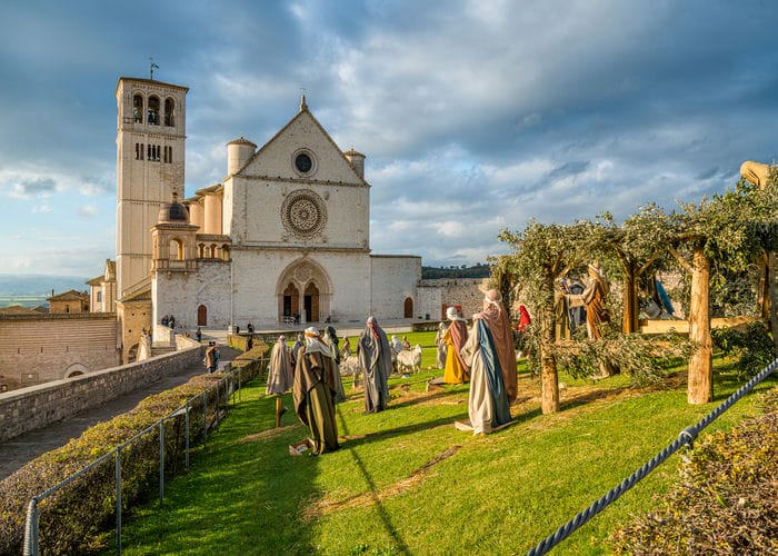 christmas in assisi umbria