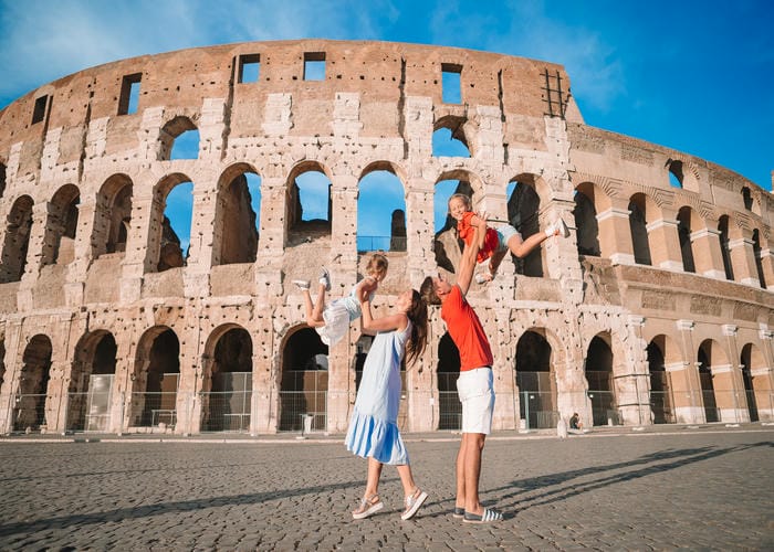 family in rome