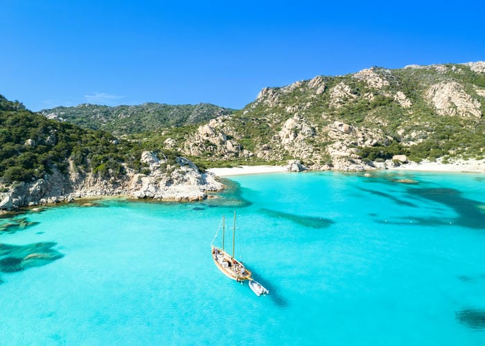 cala corsara spargi island sardinia