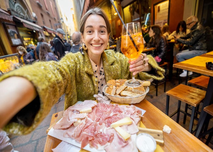 woman in bologna