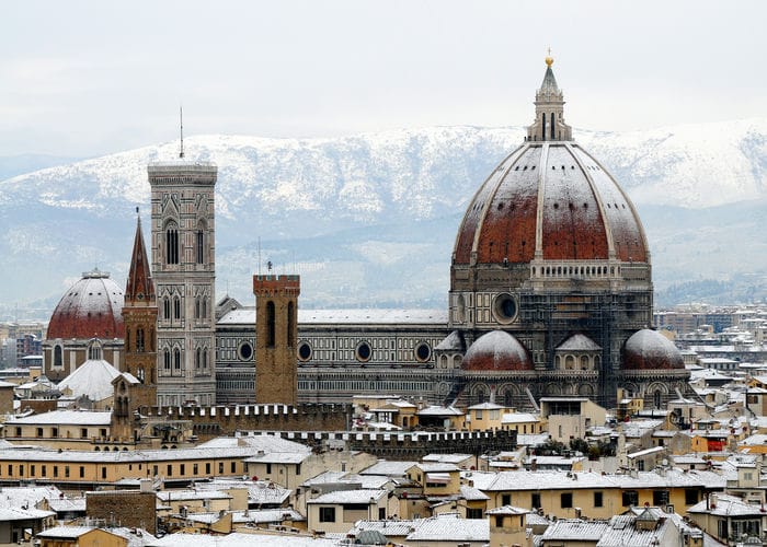 Florence in winter