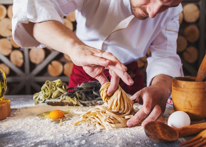 Italian cooking