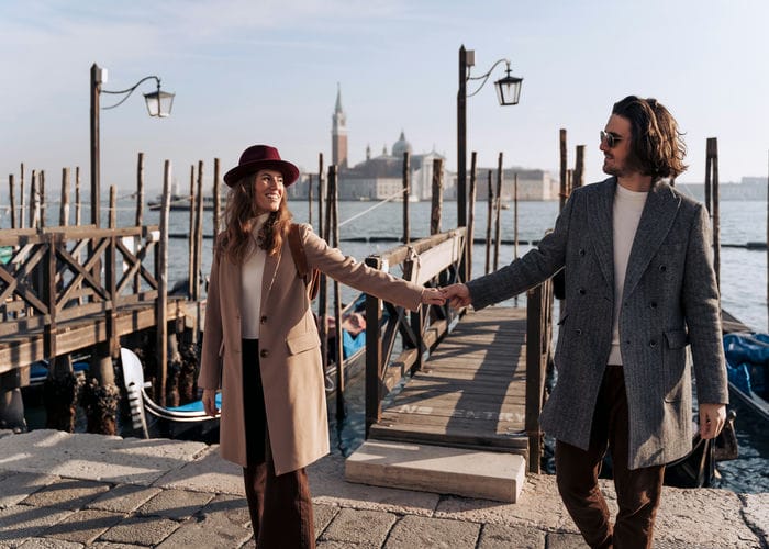 couple in venice