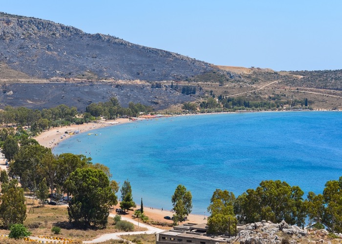Karathonas beach nafplio PitK shutterstock