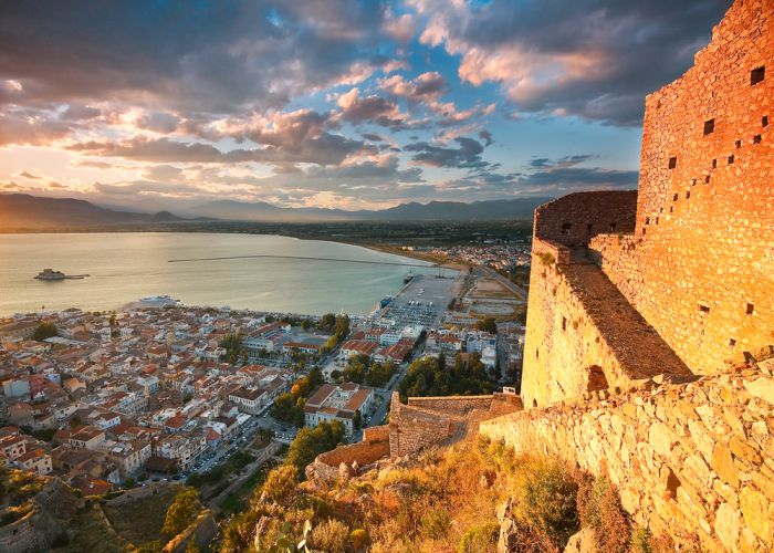 nafplio view from above Milan Gonda Shutterstock